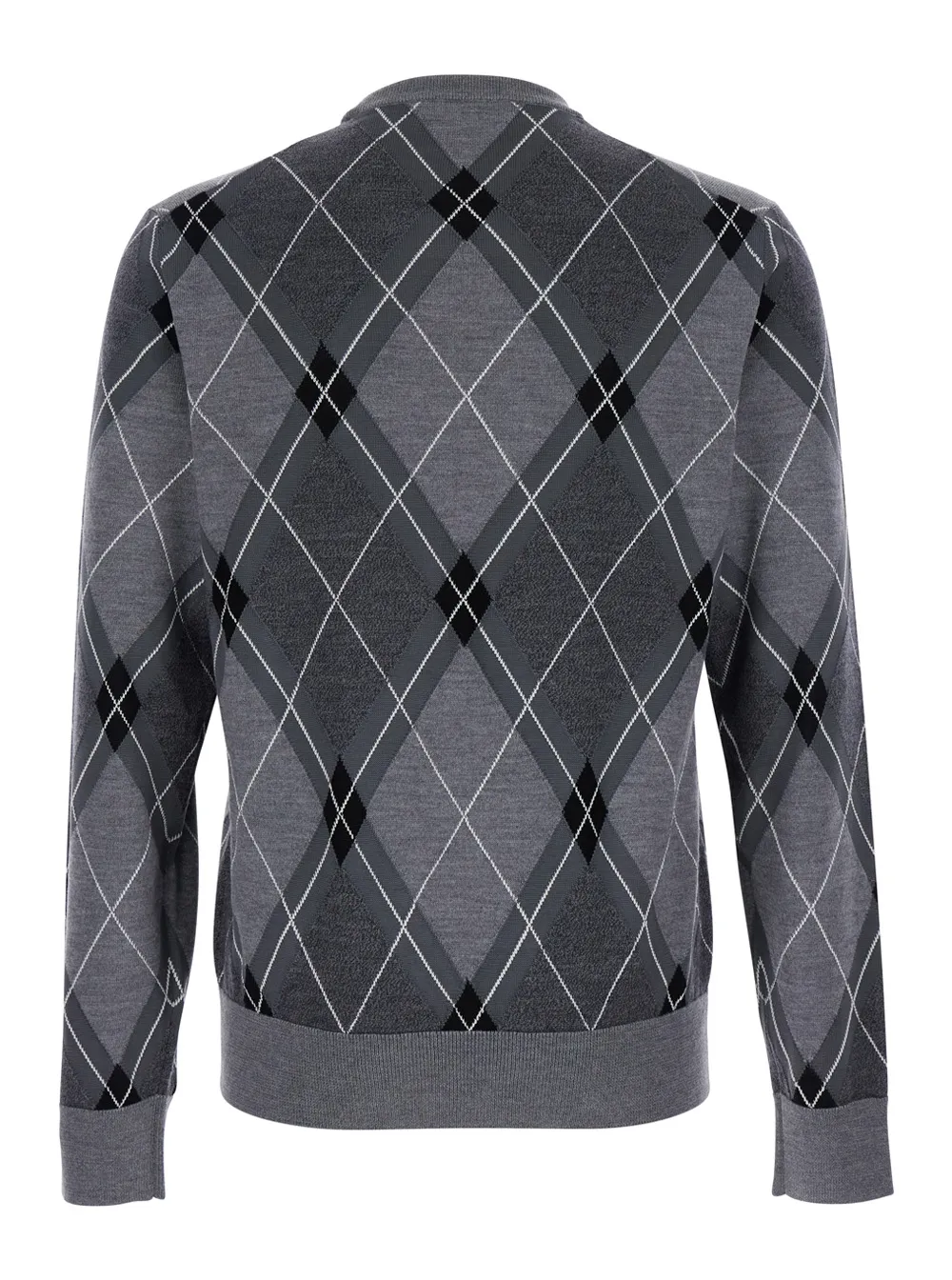 Logo Intarsia Knitted Jumper