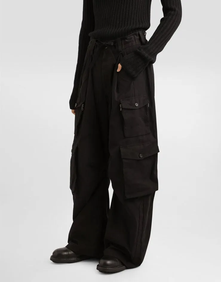 Faille Cargo Trousers