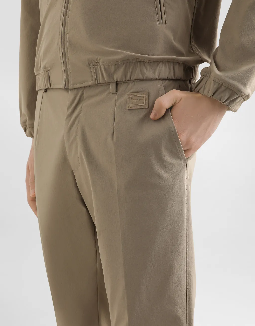 Dolce & Gabbana Logo Patch Trousers