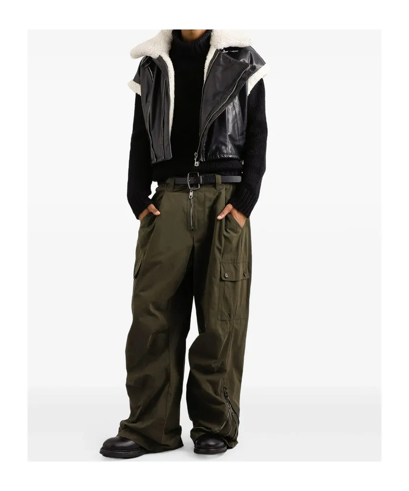 Faille Cargo Trousers