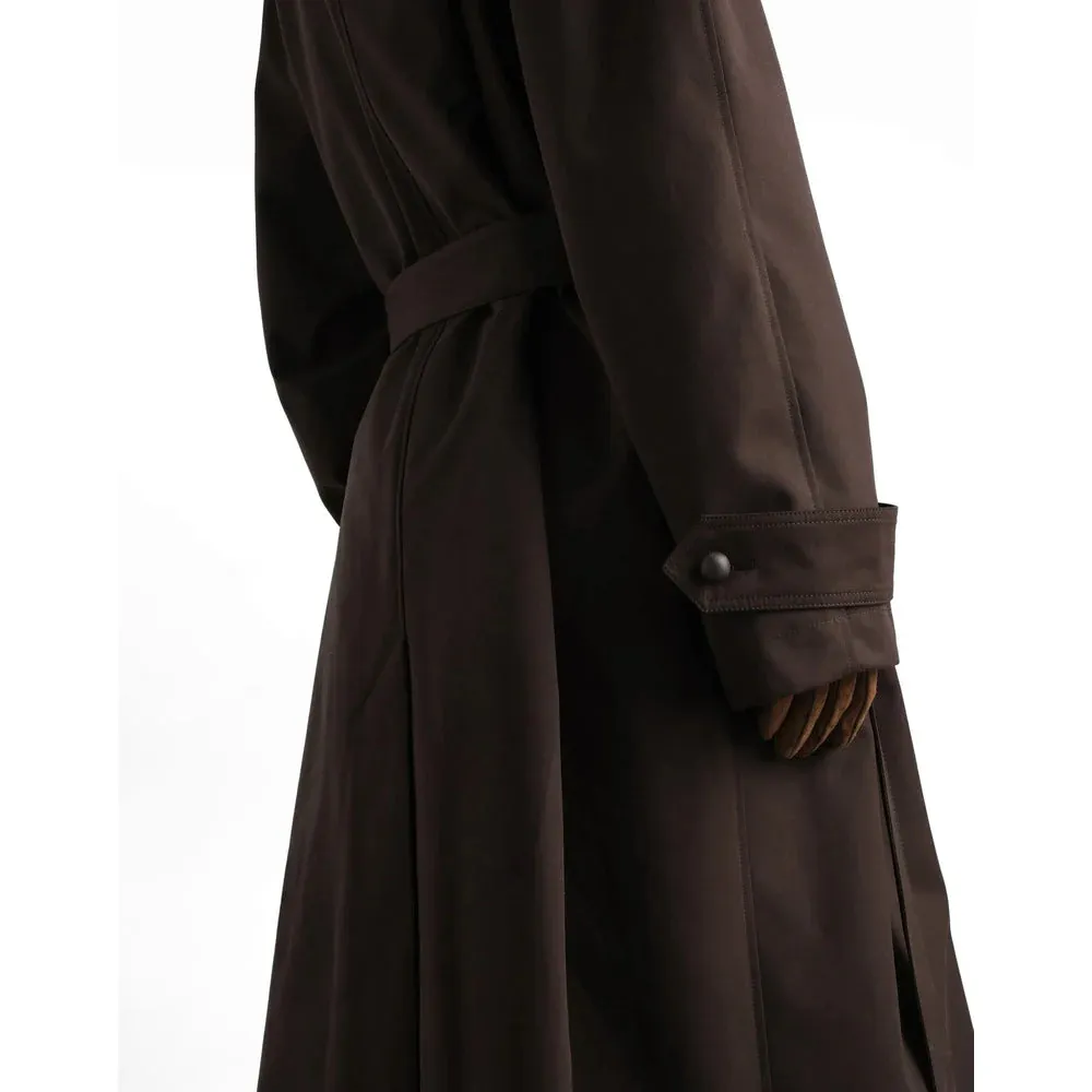 Double-Breasted Belted Coat