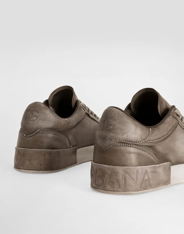 Logo Debossed Sneakers