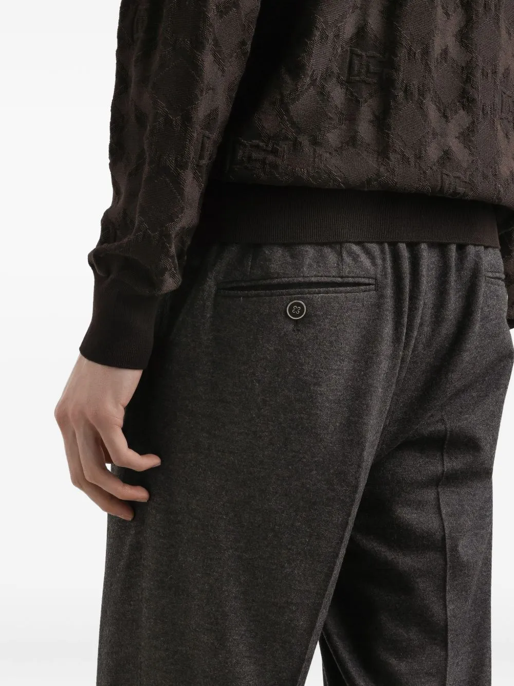 Pleated-Front Trousers