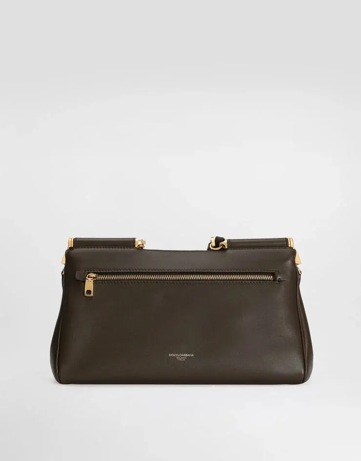 Logo Plaque Medium Sicily Handbag