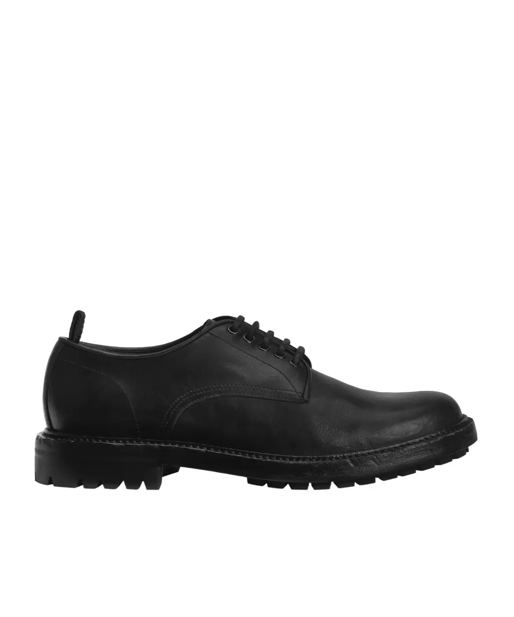 Round Toe Derby Shoes
