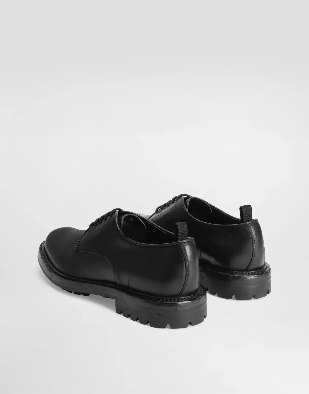 Round Toe Derby Shoes
