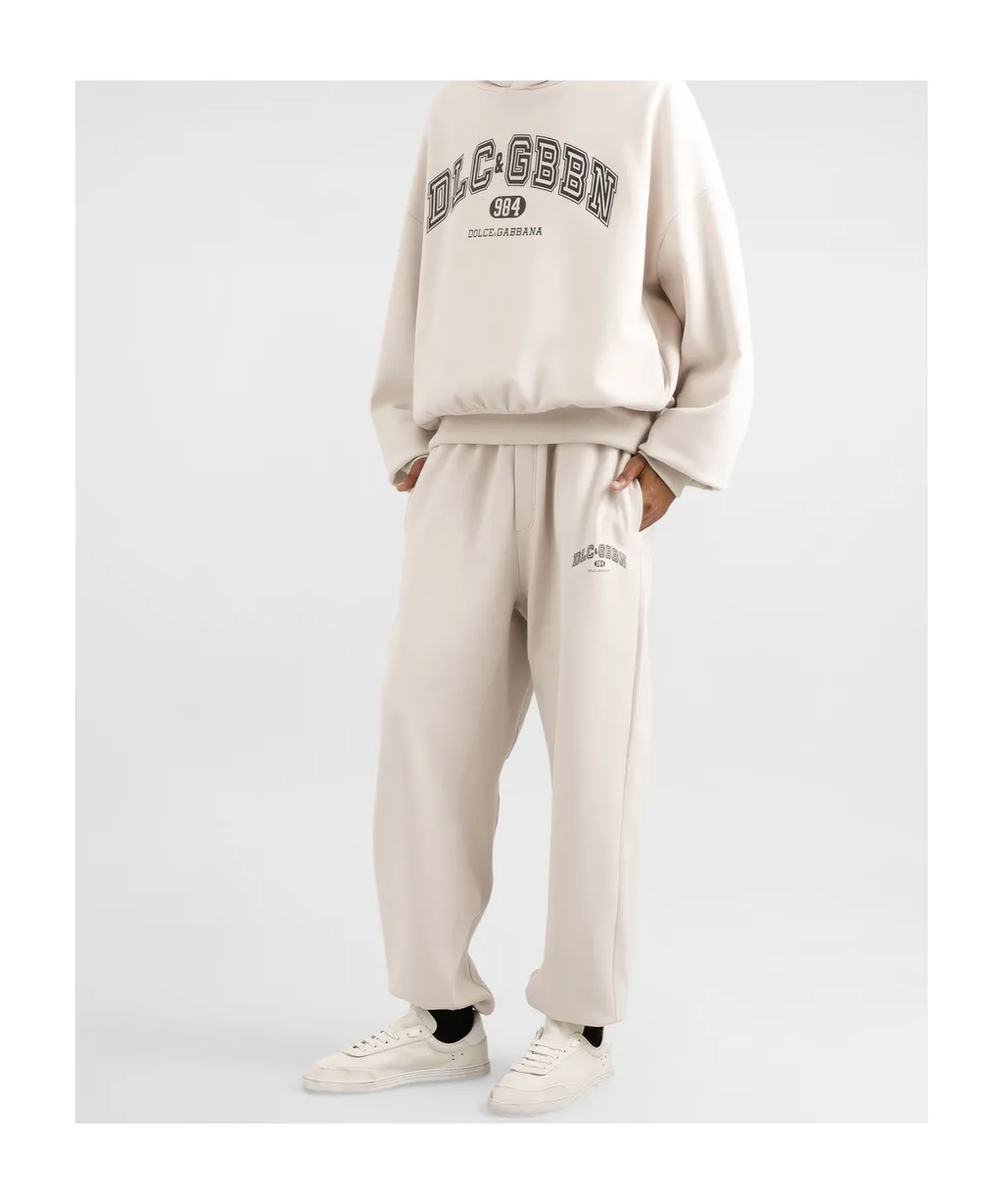 Logo Printed Jersey Joggers