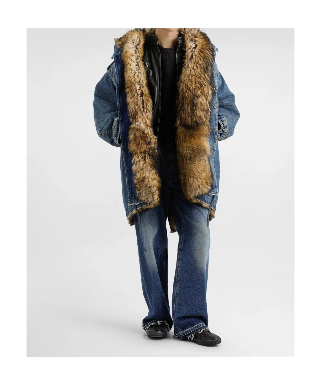 Raw-Cut Hem Jeans