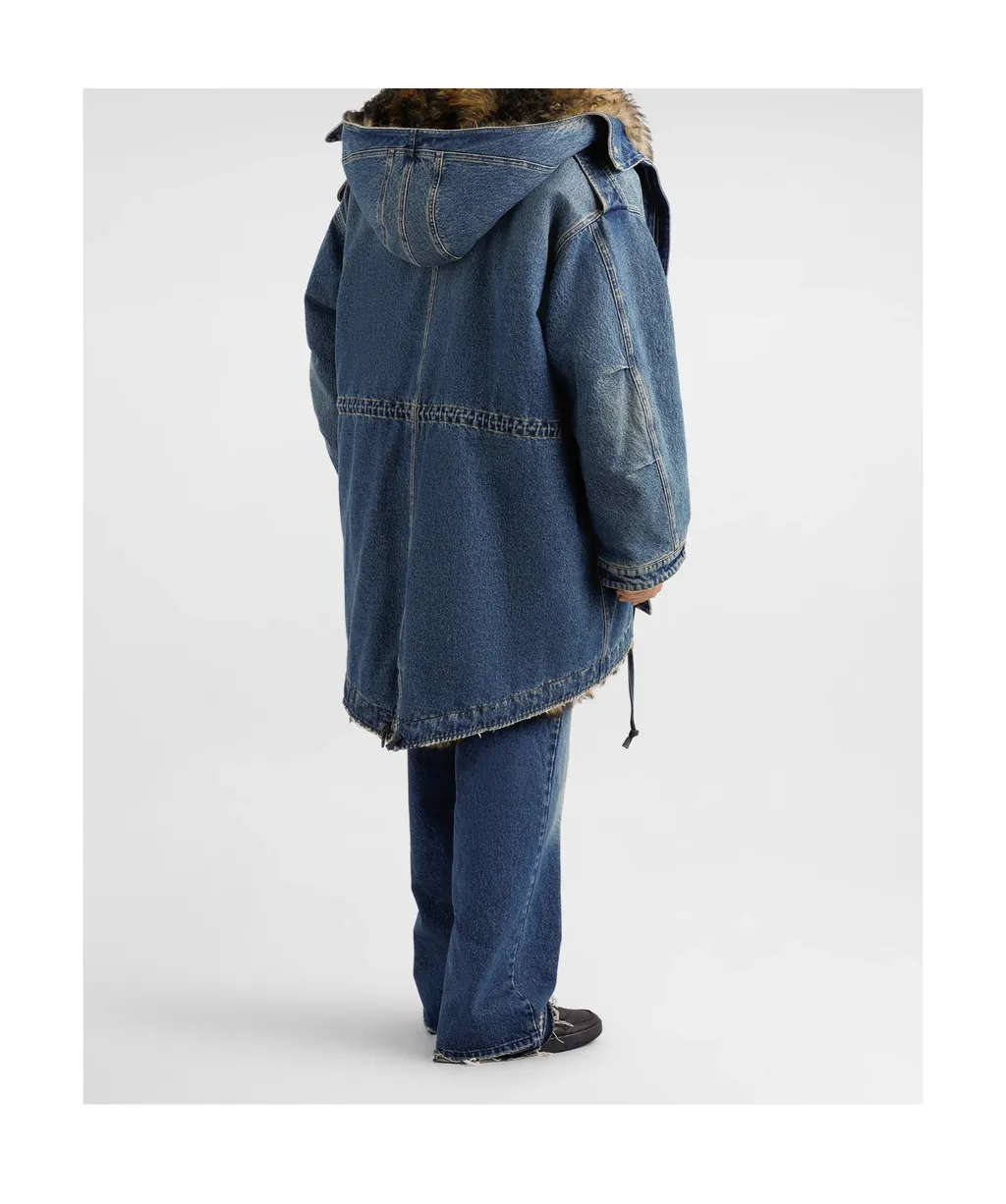 Raw-Cut Hem Jeans