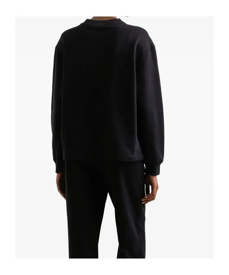 Logo Patch Crewneck Sweatshirt
