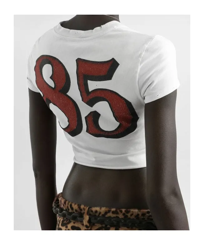 Doll Printed Cropped T-Shirt