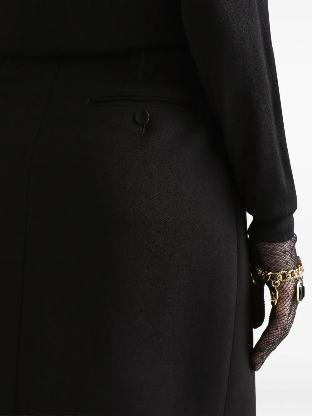 Pleated Midi Skirt