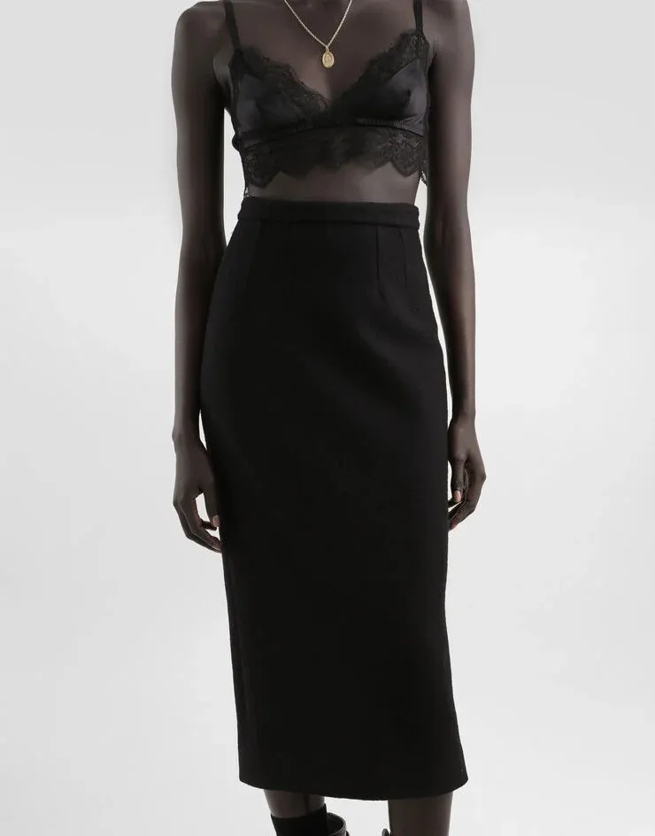 Midi Pencil Skirt