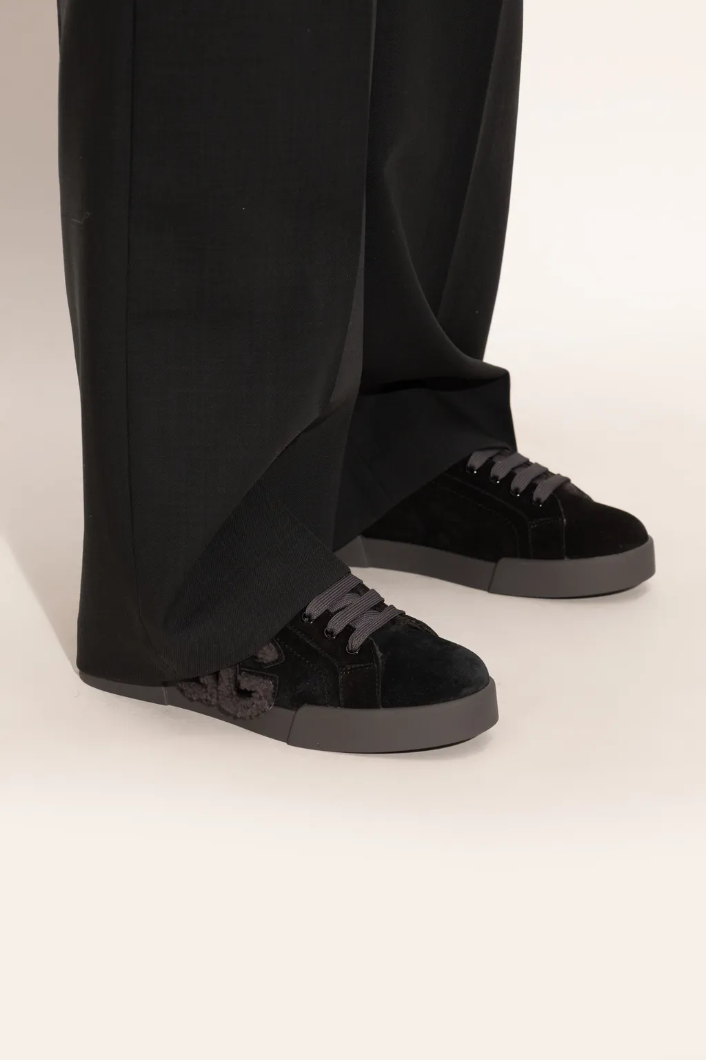 Dg Logo Patch Sneakers