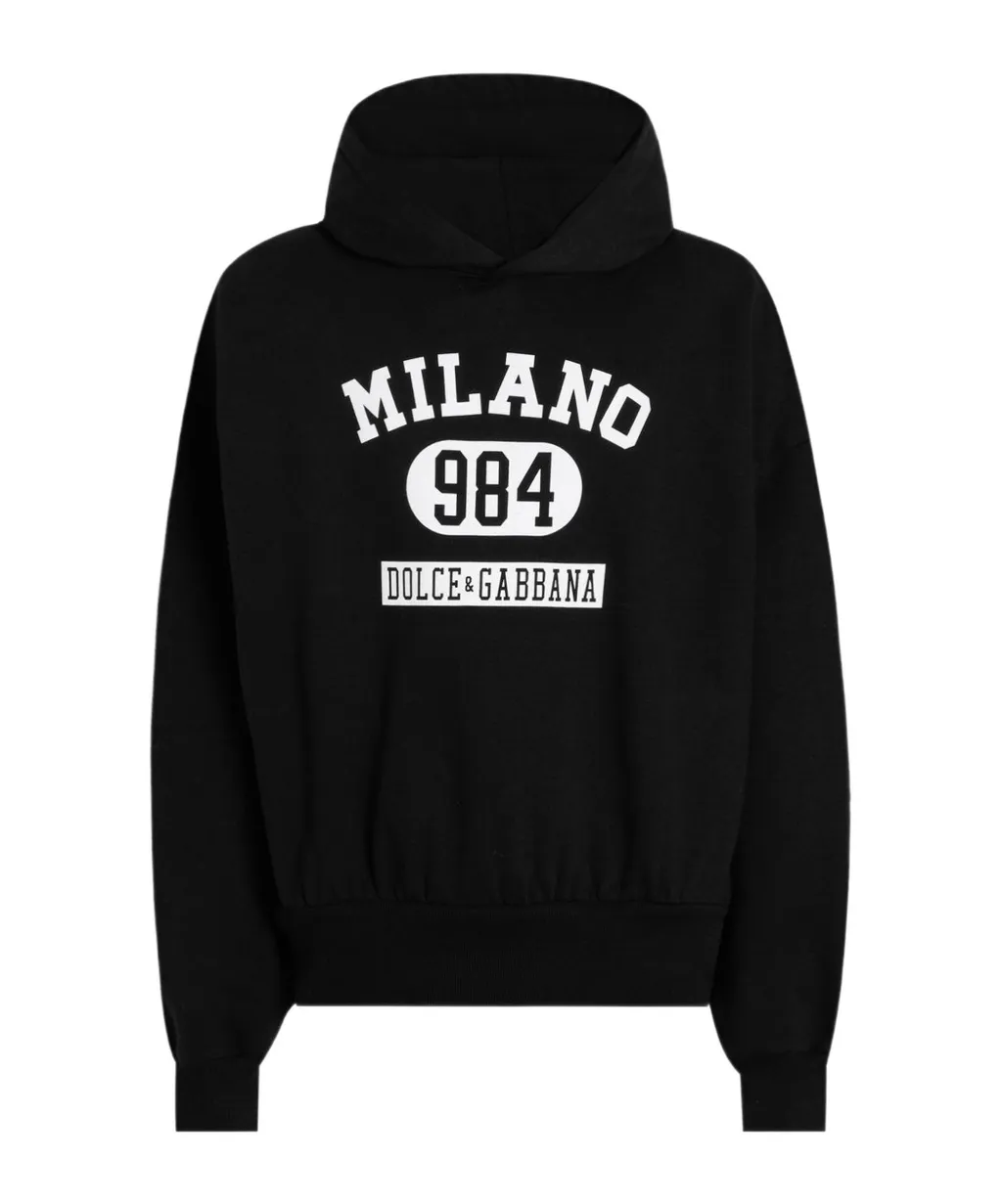 Long-Sleeved Hooded Sweatshirt