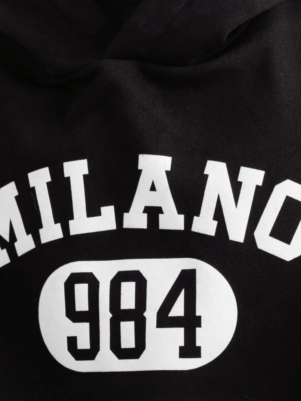Long-Sleeved Hooded Sweatshirt