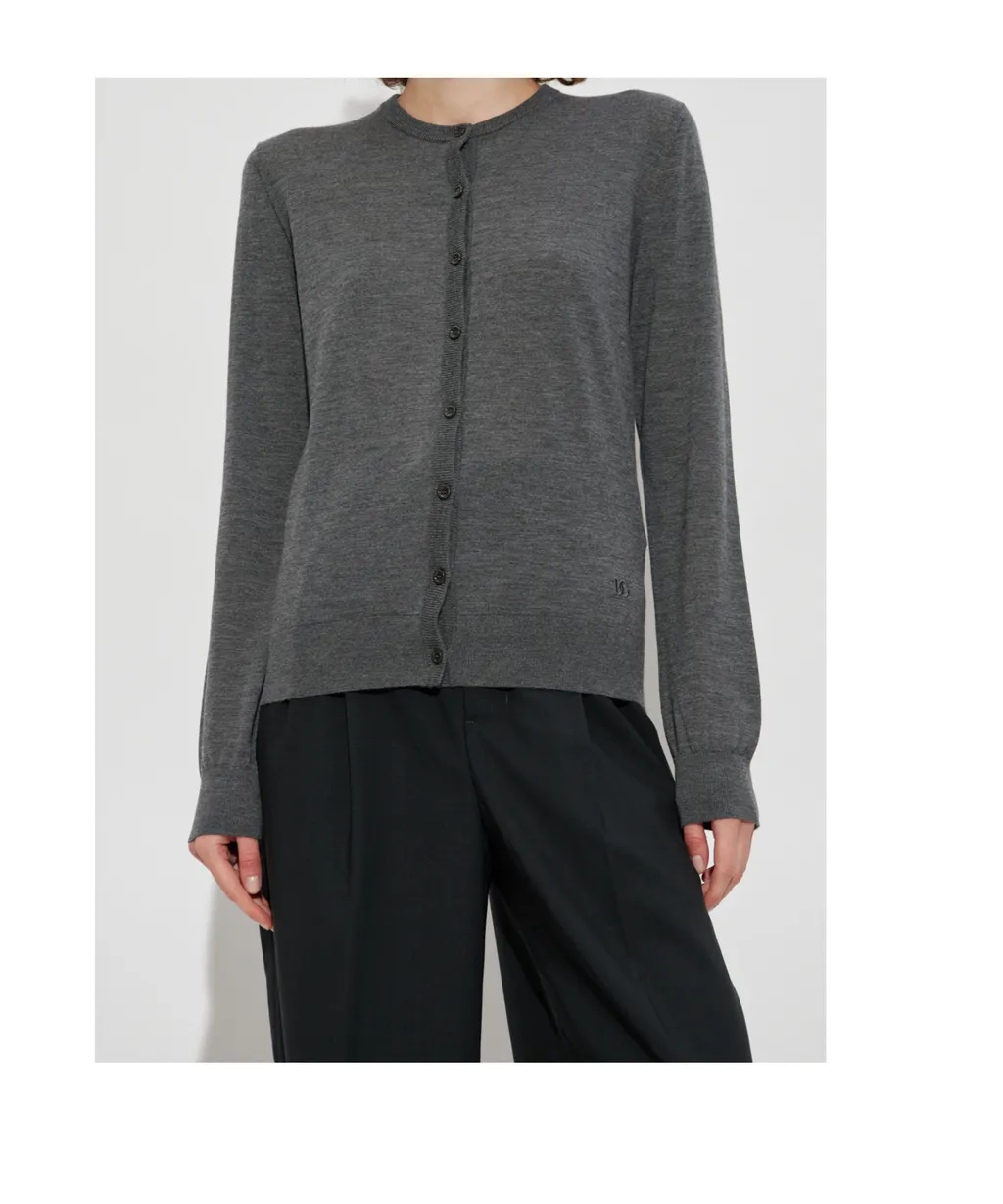 Long Sleeved Buttoned Cardigan