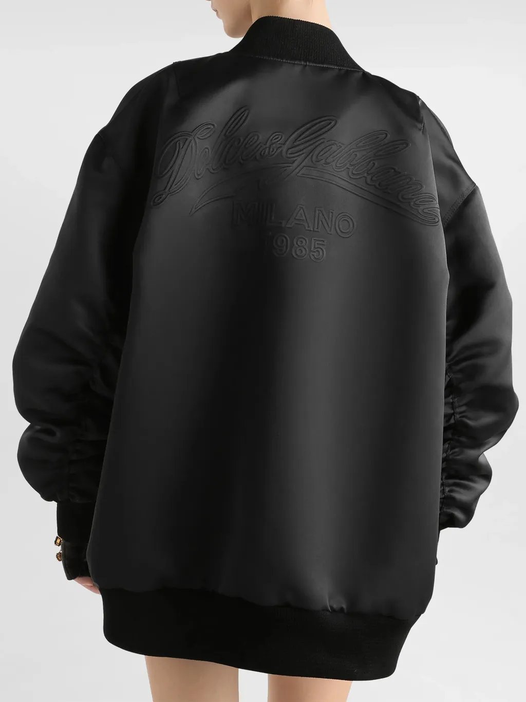 Embossed Printed Oversized Jacket