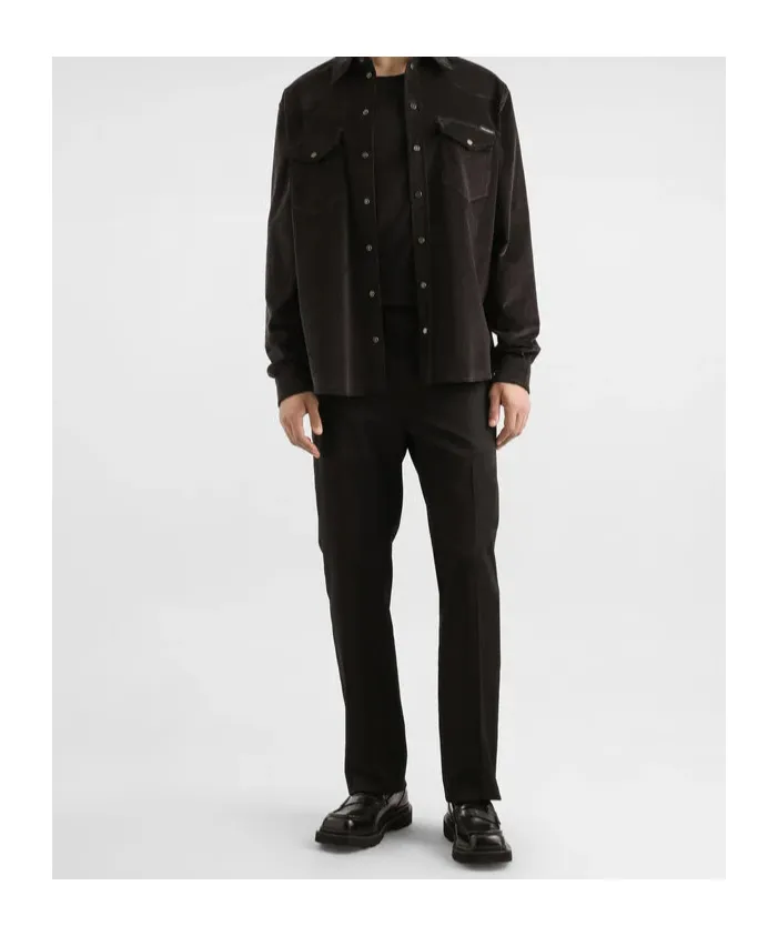 Long-Sleeve Cotton T-Shirt