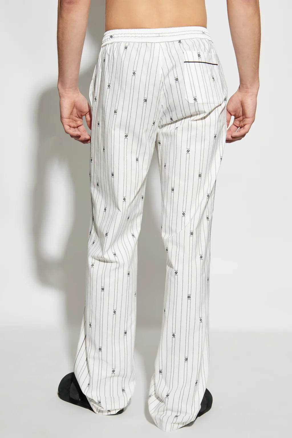 Striped Print Trousers