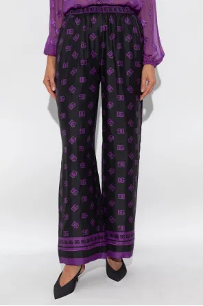 Monogram Jacquard Trousers