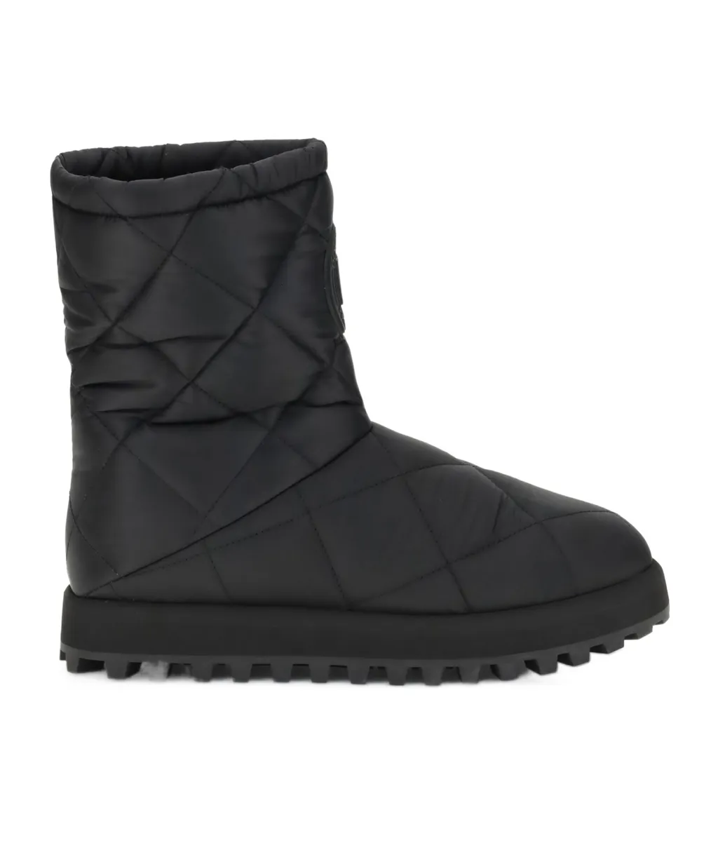 Quilted Ankle Boots