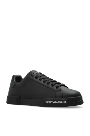 Logo Embossed Portofino Sneakers