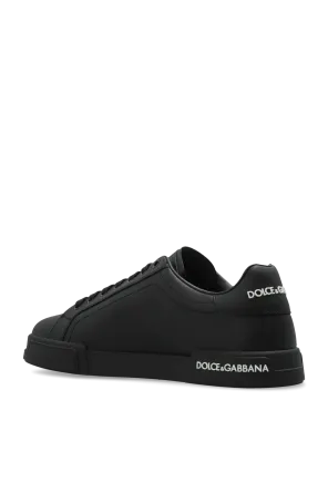 Logo Embossed Portofino Sneakers