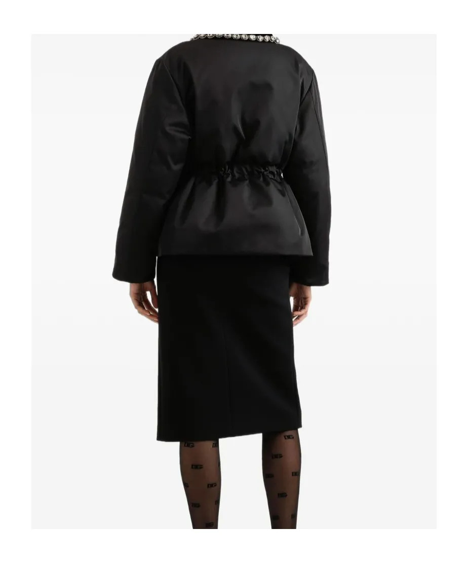 Front Slit Midi Pencil Skirt