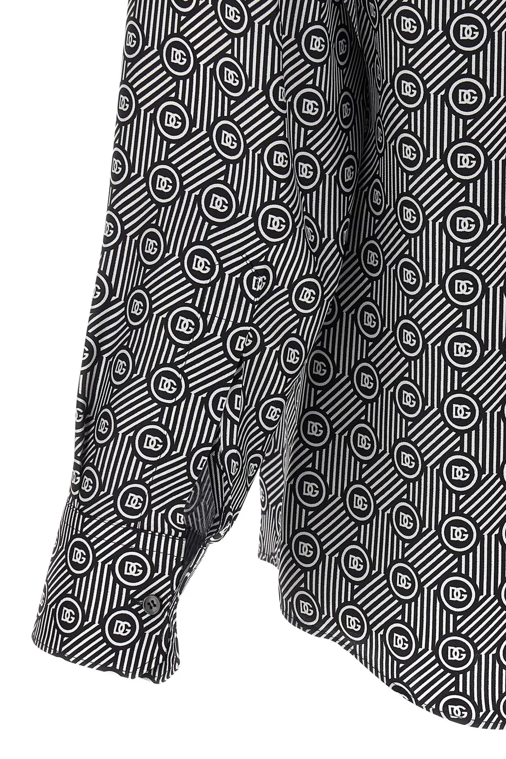 Geometric-Print Shirt