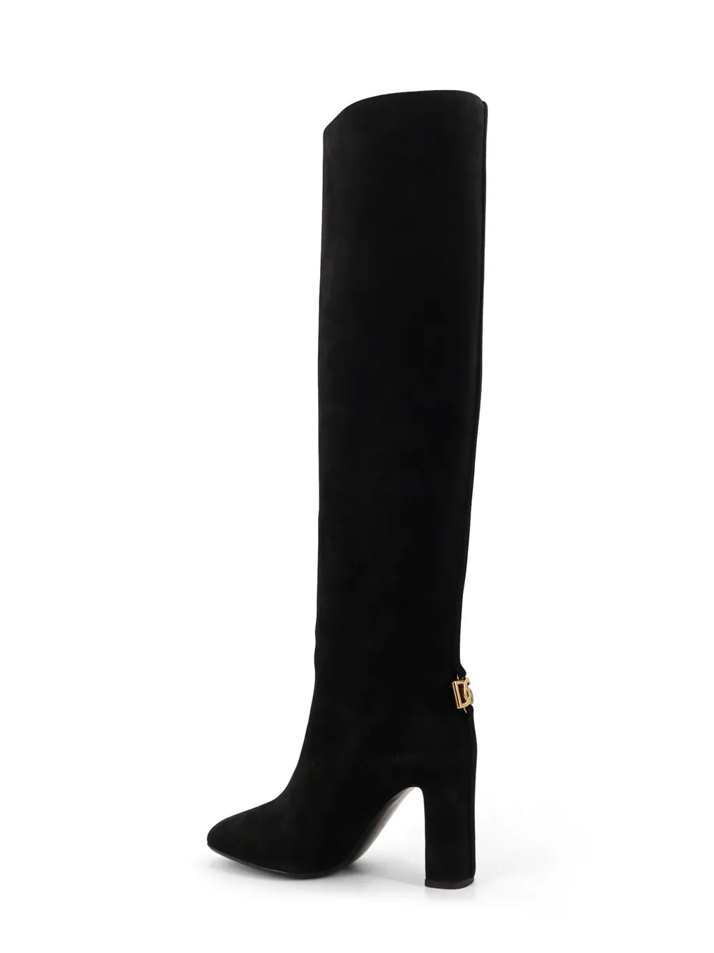 Logo Thigh-High Boots