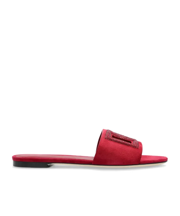 Crystal-Embellished Sandals