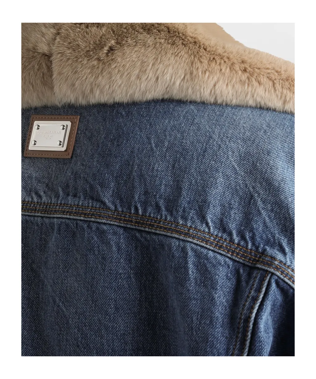 Button-Up Denim Jacket