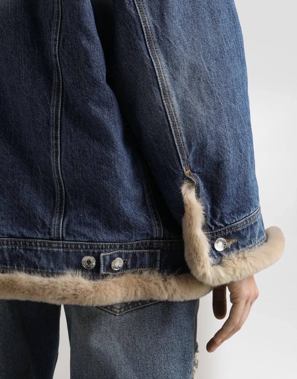 Button-Up Denim Jacket