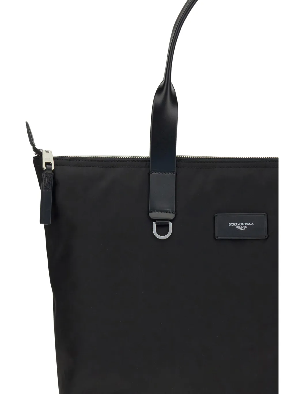 Logo Plaque Tote Bag