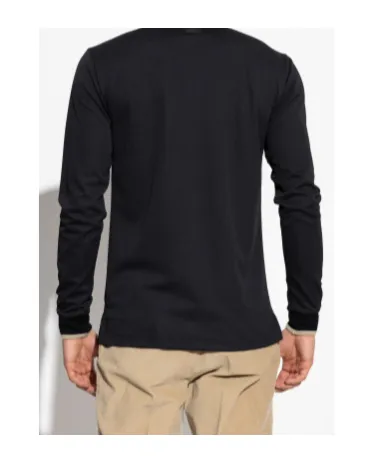 Long-Sleeved Polo Shirt