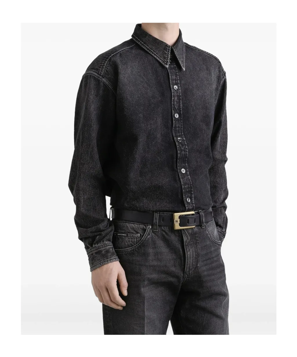 Washed Denim Shirt