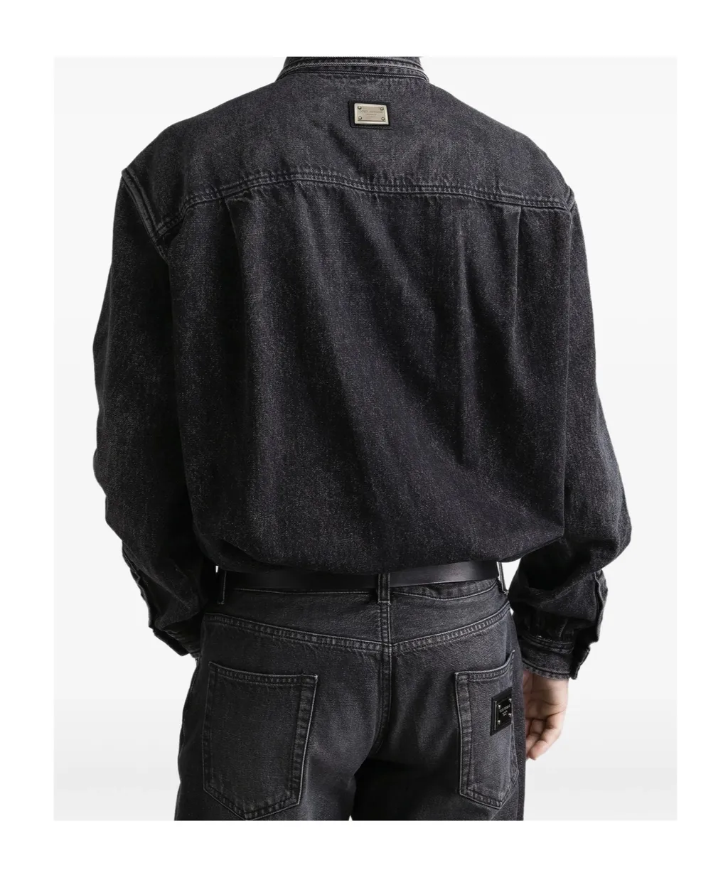 Washed Denim Shirt