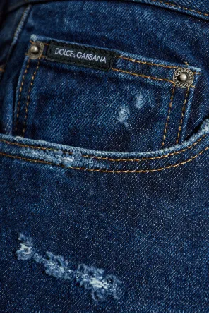Distressed Ripped Jeans