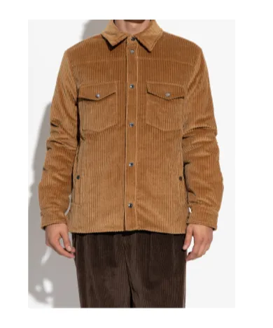 Corduroy Flap-Pocket Shirt Jacket