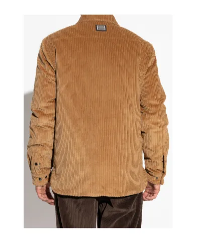 Corduroy Flap-Pocket Shirt Jacket