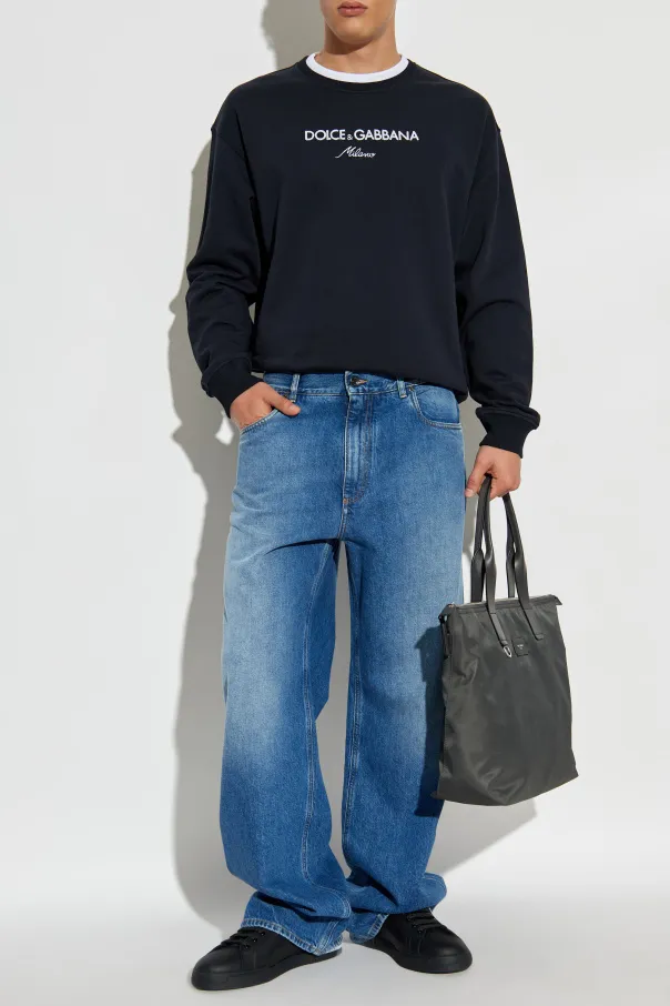 Logo-Embroidered Cotton Sweatshirt