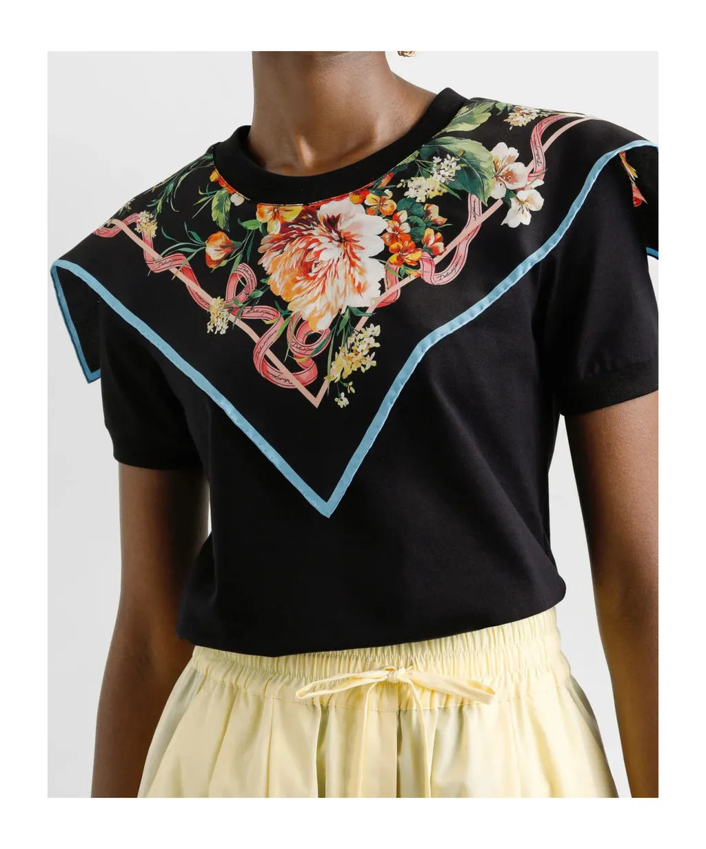 Cotton-Silk T-Shirt
