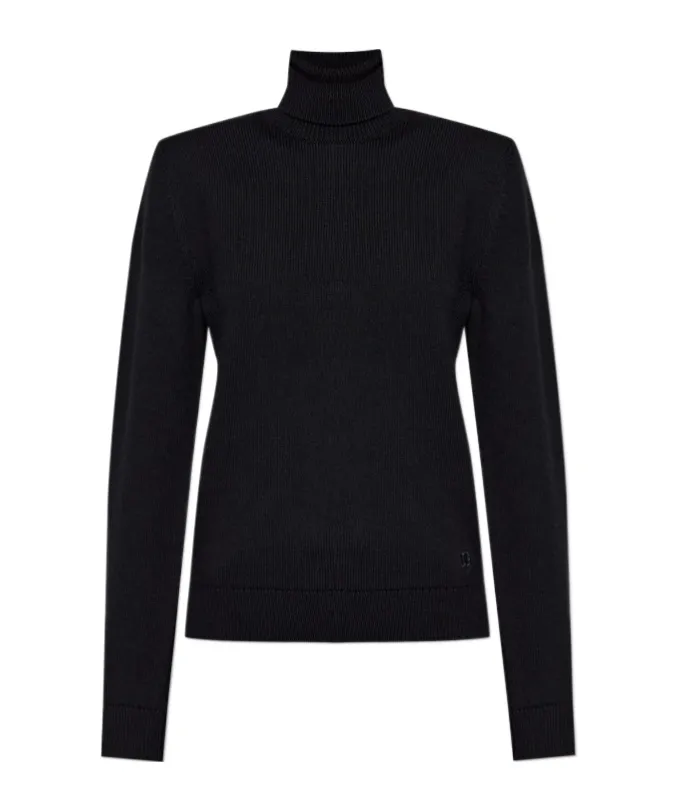 Ribbed Turtleneck Jumper