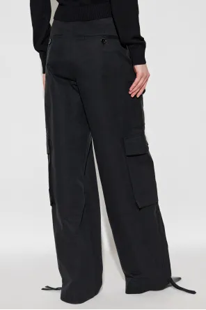 Zip-Pocket Cargo Trousers