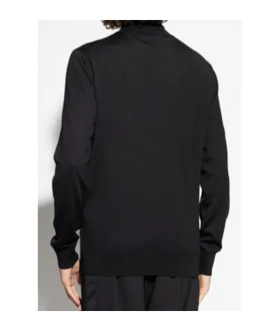 Logo-Detail Turtleneck Sweater