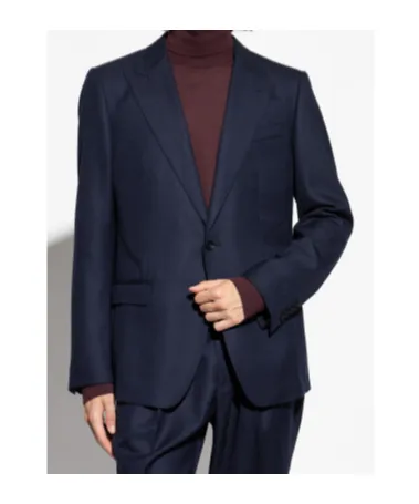 Two-Button Wool Blazer