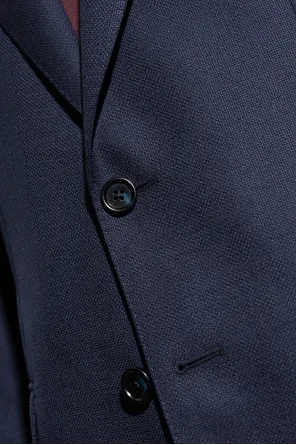 Two-Button Wool Blazer