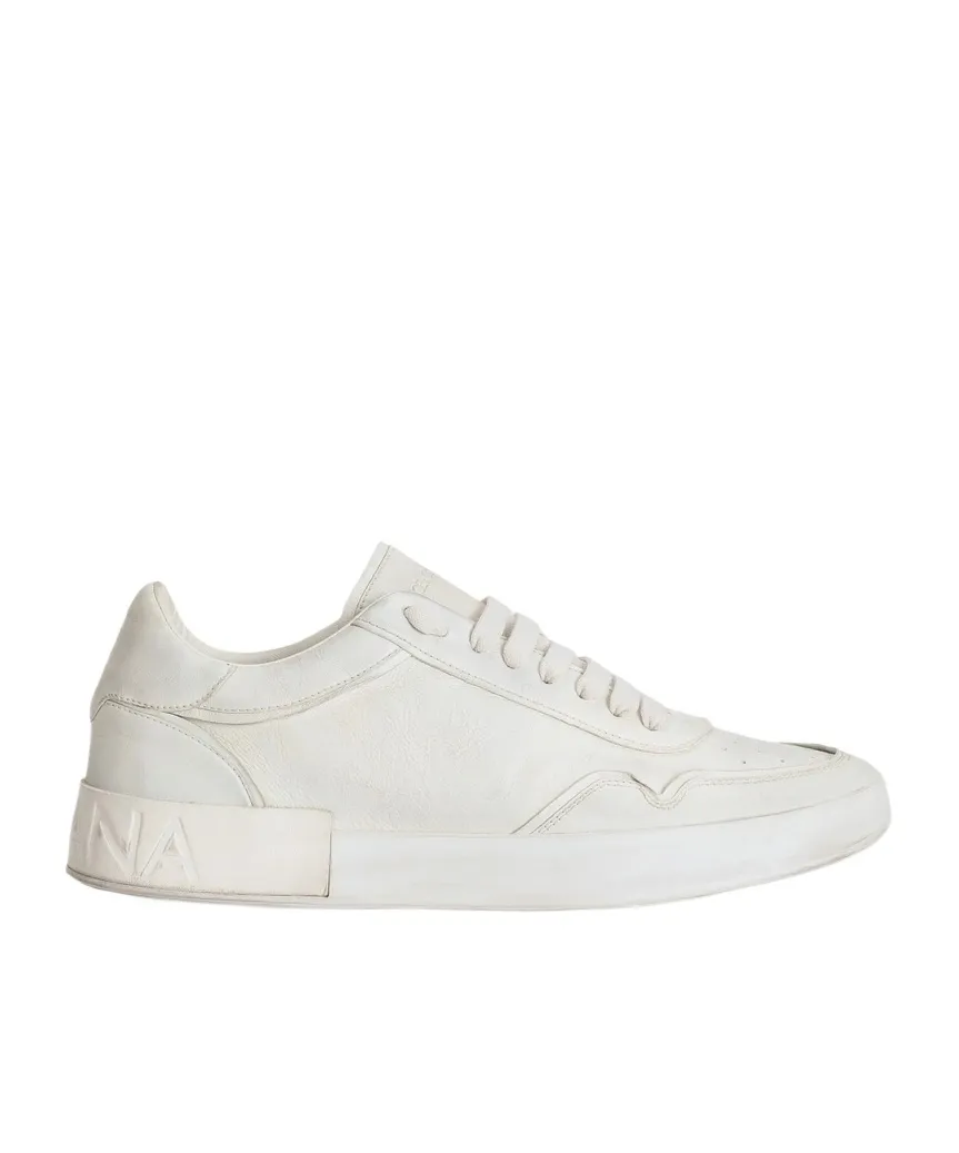Portofino Leather Lace-Up Trainers