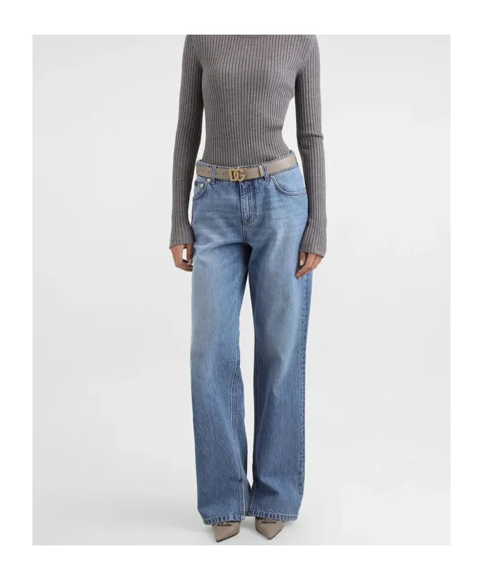Dolce & Gabbana Straight Leg Jeans